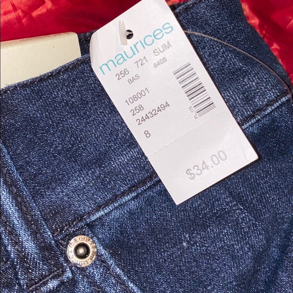 Maurice high rise denim shorts - Picture 6 of 8